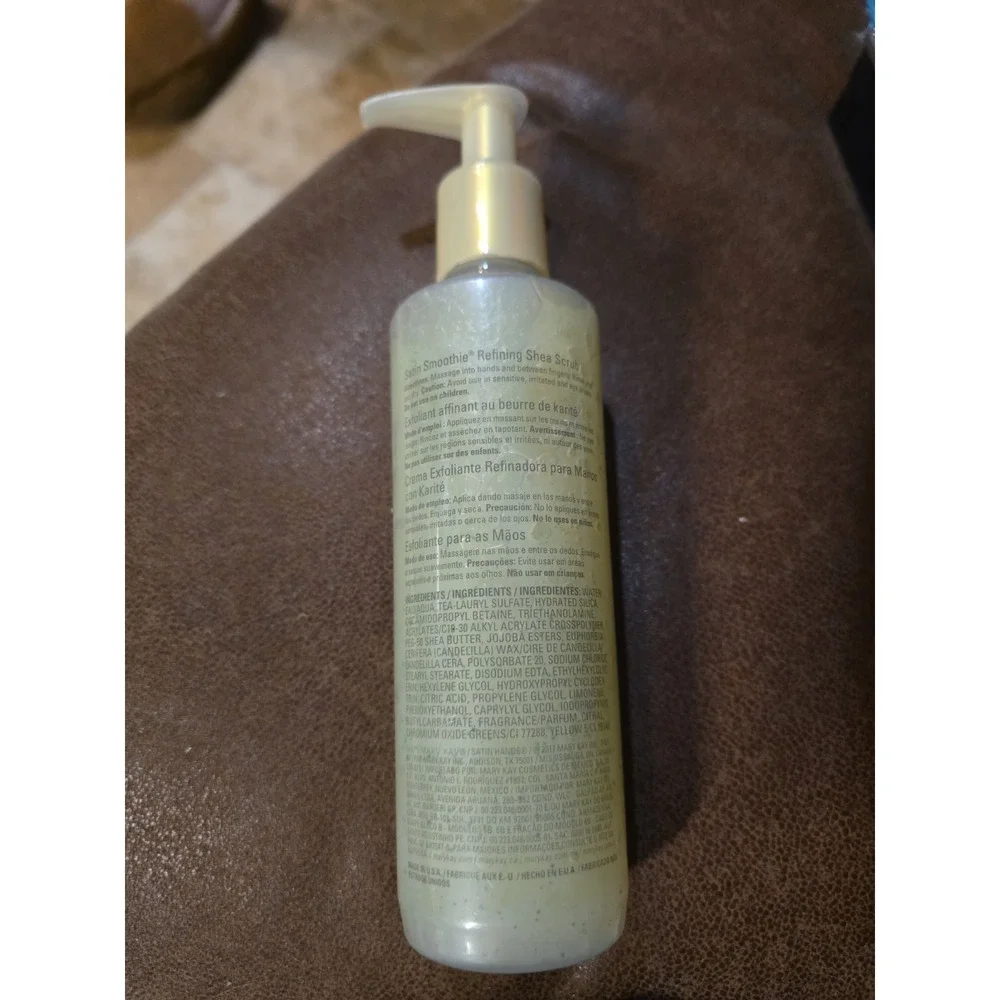Mary Kay Satin Hands White Tea Citrus Satin Smoothie Refining Shea Scrub New